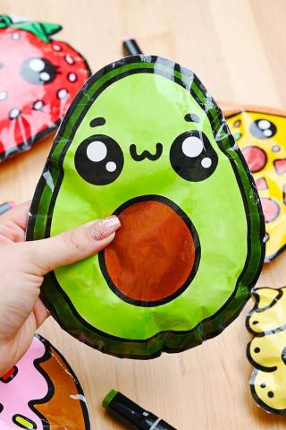 Paper Squishy Avocado 