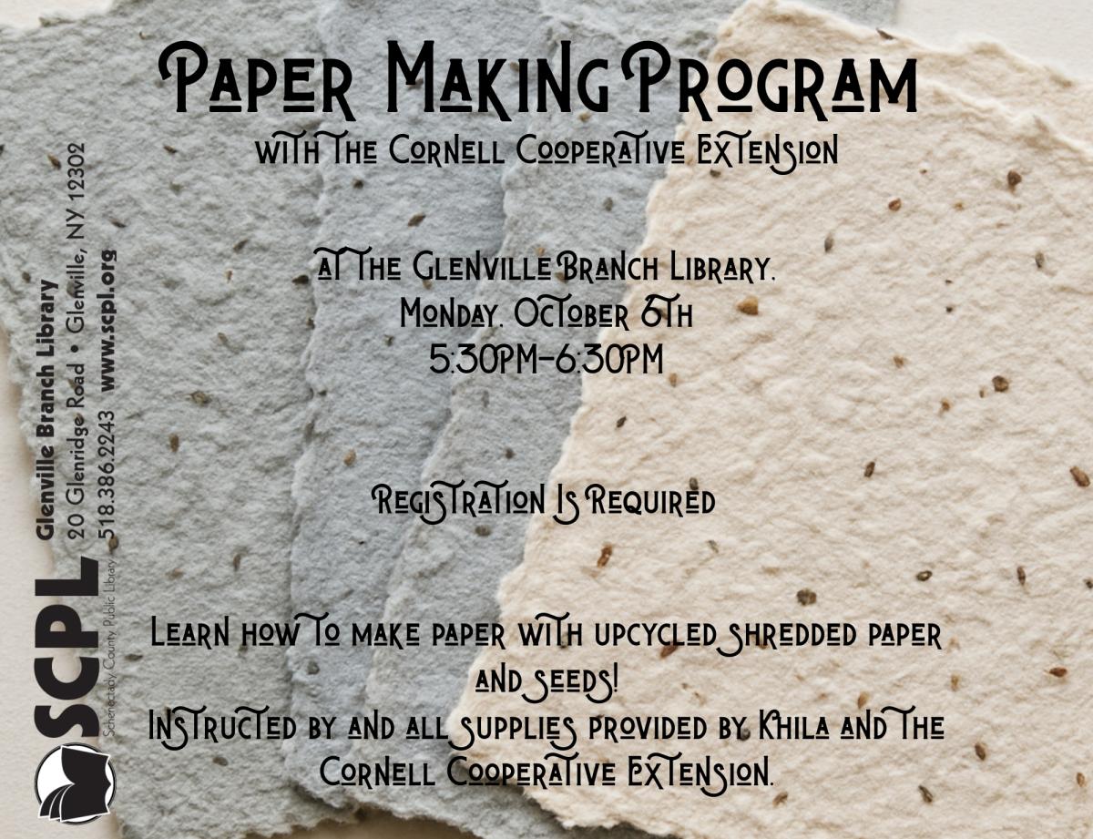 paper making program